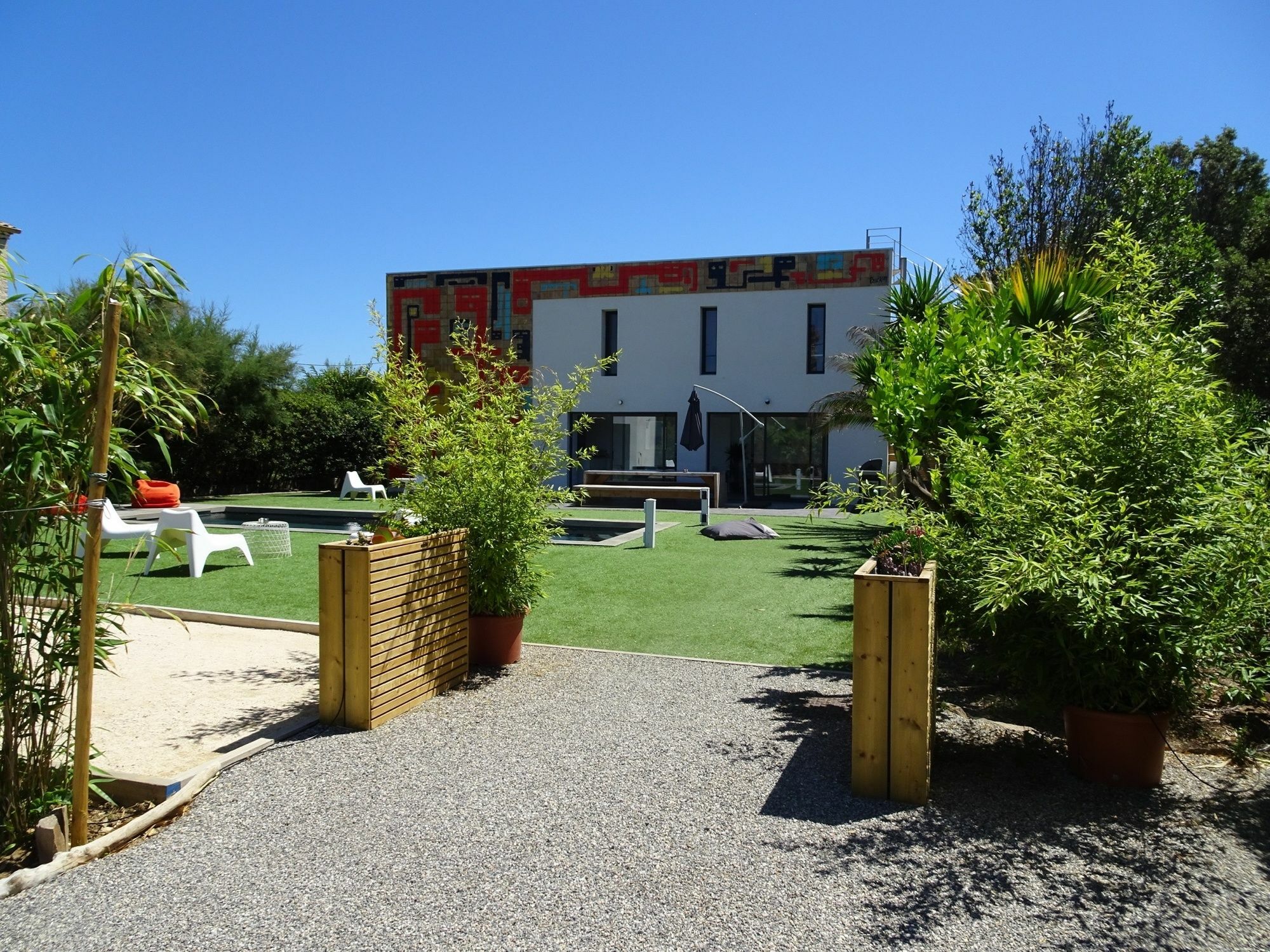 Le Cube Hotel Design A Hyeres Plage Avec Piscine Et Cuisine Exterior foto