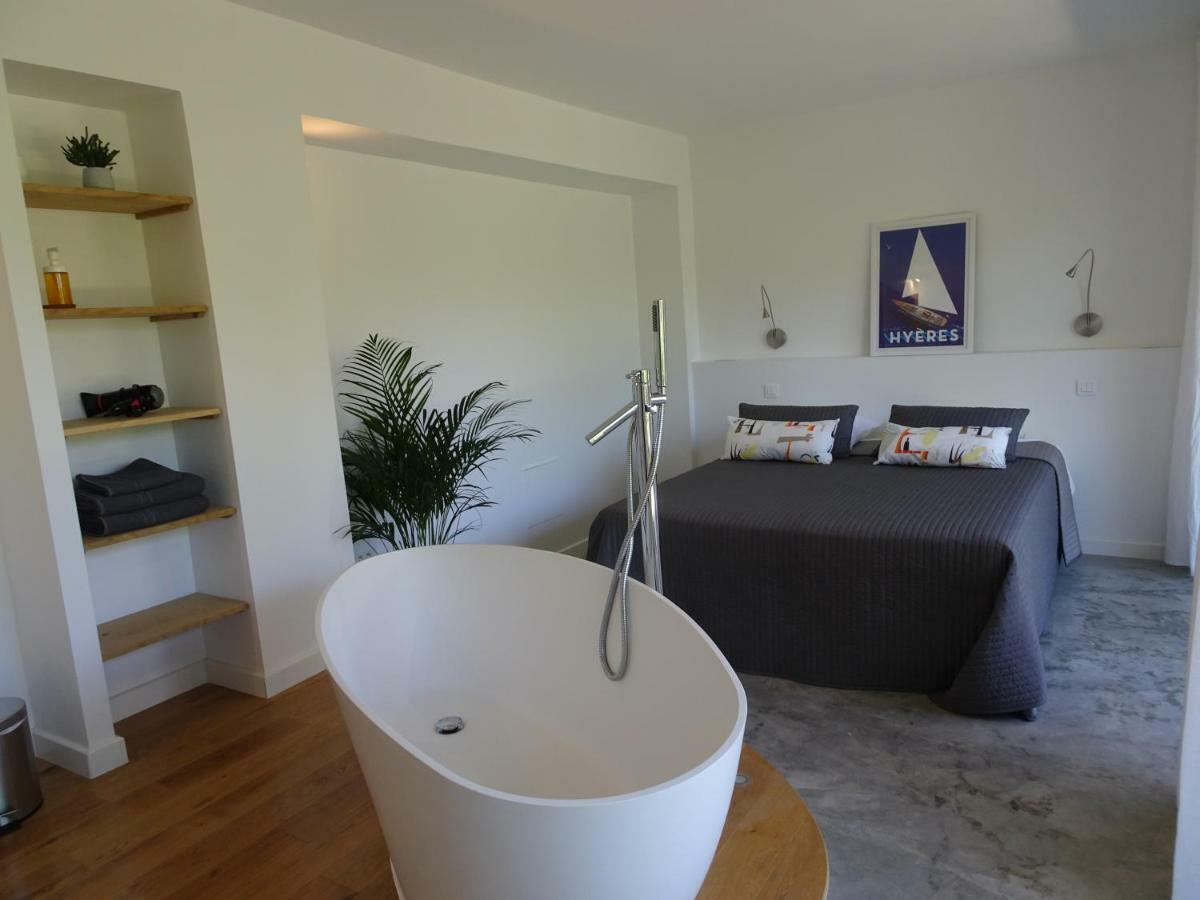 Le Cube Hotel Design A Hyeres Plage Avec Piscine Et Cuisine Exterior foto